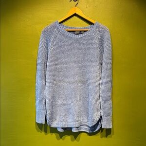 Polo Ralph Lauren Linen Knit Blue Women's Sweater